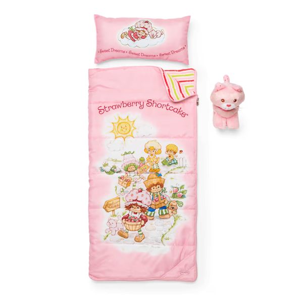 American Girl Courtney's Strawberry Shortcake Sleeping Bag Set for 18-inch Dolls