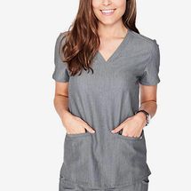 Figs Casma Three-Pocket Scrub Top (Women's)