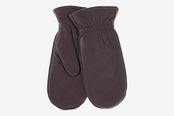 womens leather mittens with fingers