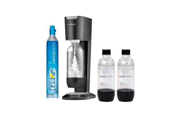 Sodastream Genesis Sparkling Water Maker With 3 Carb Bottles