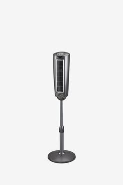 Lasko 52-Inch Space-Saving Pedestal Tower Fan with Remote Control