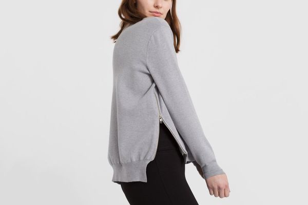 Modern Citizen Side Zip Cashmere Sweater