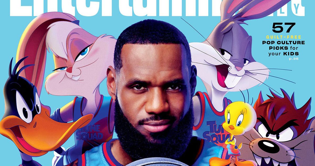 LeBron James shows off first look at Space Jam 2: A New Legacy as