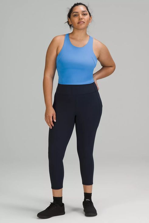 Plus Size Capri Leggings Made in USA Premium Quality Womens Compression Yoga Pants for The Curvy Girl 