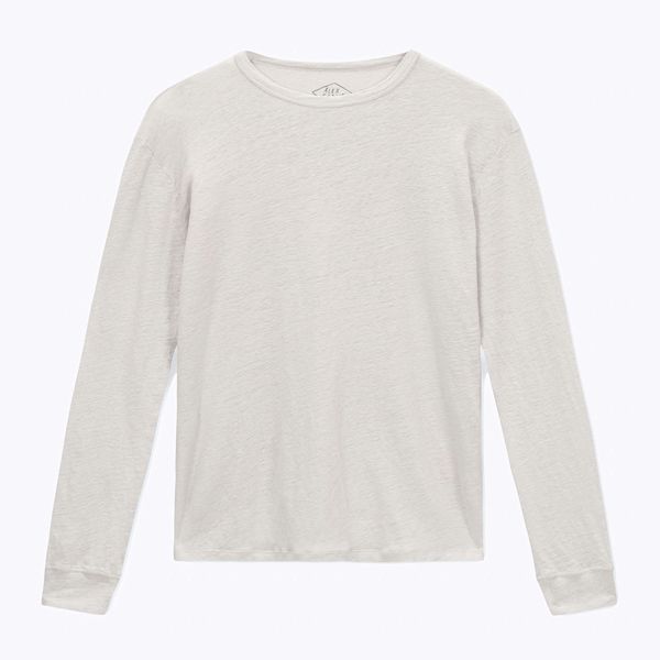 Alex Crane Long-Sleeved Sun Tee in Bone