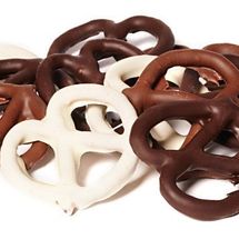 Li-Lac Dark-Chocolate Pretzels - Box of 20 Pretzels