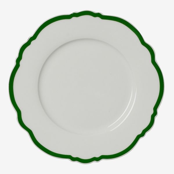 In The Roundhouse Green Wave Side Plates Set