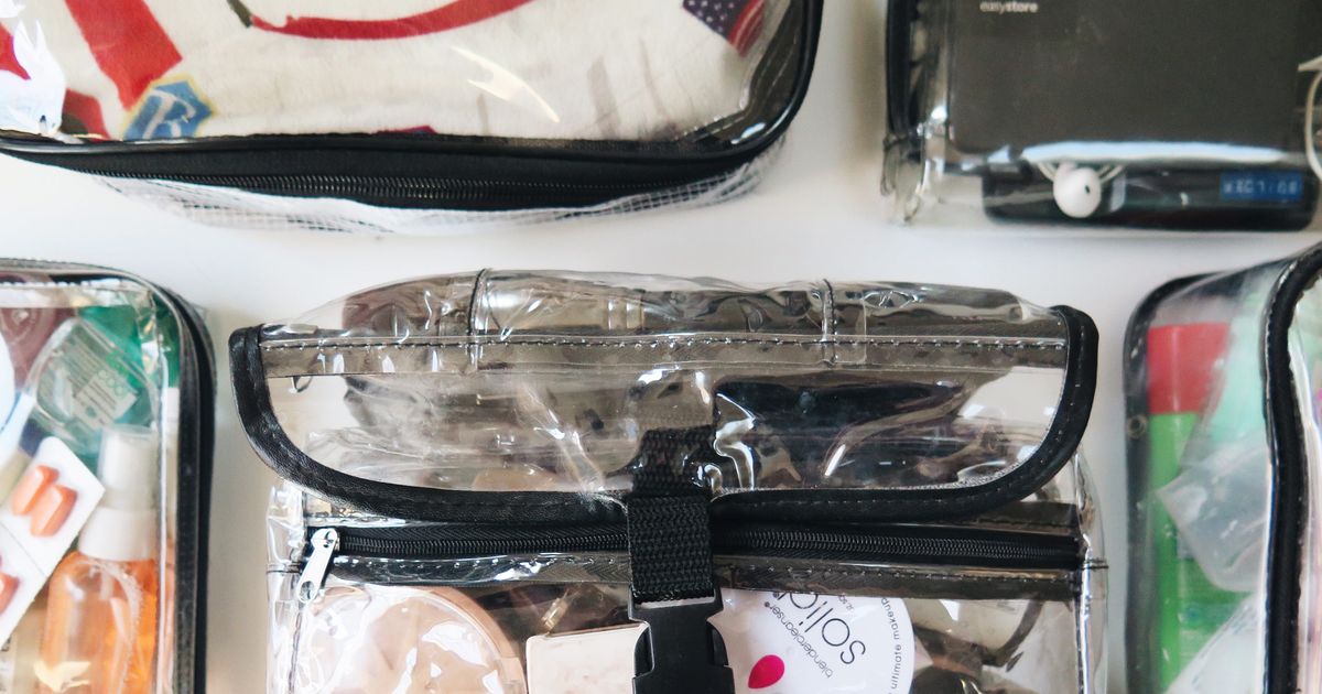Best Makeup Case, ClearPlastic Makeup Case The Strategist