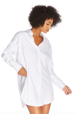 Big-Bust-Fitting White Shirts: An Affordable Option from InStyle