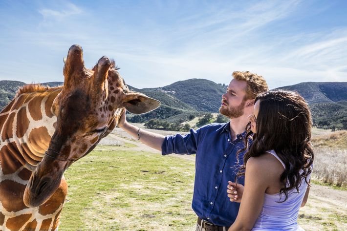 Parisa Fitz-Henley and Murray Fraser in Harry and Meghan: A Royal Romance.