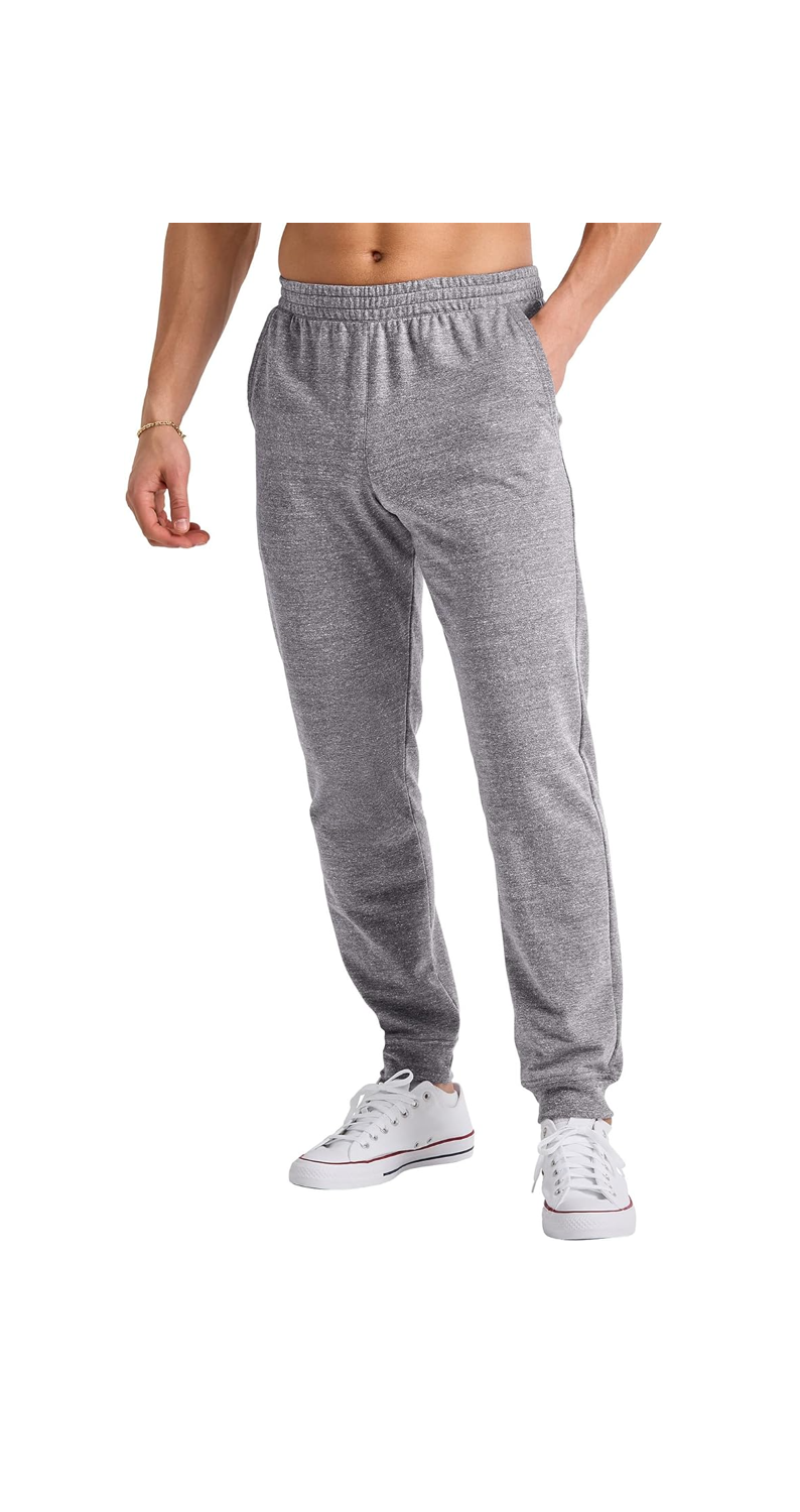 Pure Color Basic Wear Baggy Sweat Pants - Grey / S