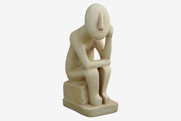 Abstract Cycladic Thinker Statue