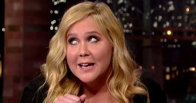 Amy Schumer Quit Drinking for David Letterman