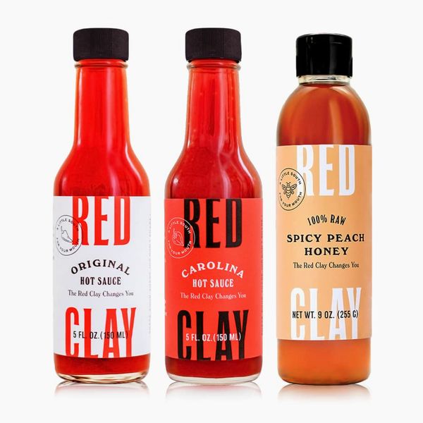 Red Clay Southern Trio Honey & Hot Sauce Variety Pack