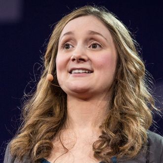 Alice Goffman speaks at TED2015 - Truth and Dare, Session 9, March 16-20, 2015, Vancouver Convention Center, Vancouver, Canada. Photo: Bret Hartman/TED