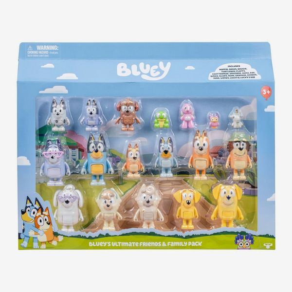 Bluey Neighborhood Friends Mini Figure Set of 18
