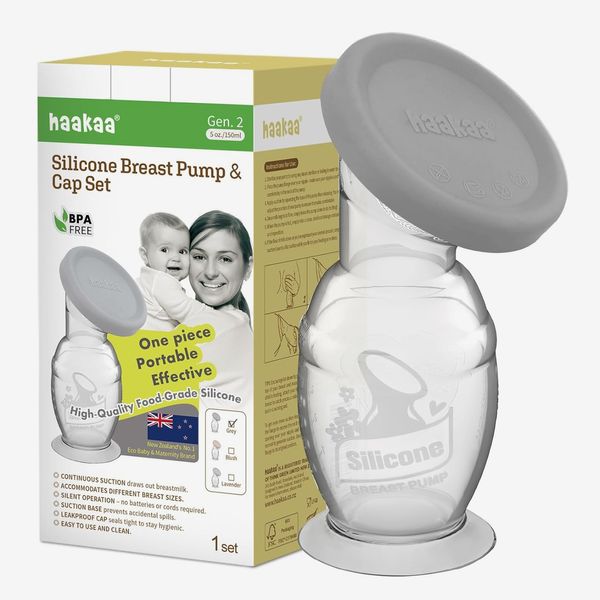 Haakaa Silicone Breast Pump & Silicone Cap