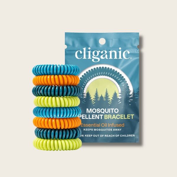 Cliganic Mosquito Repellent Bracelets - 10 Pack