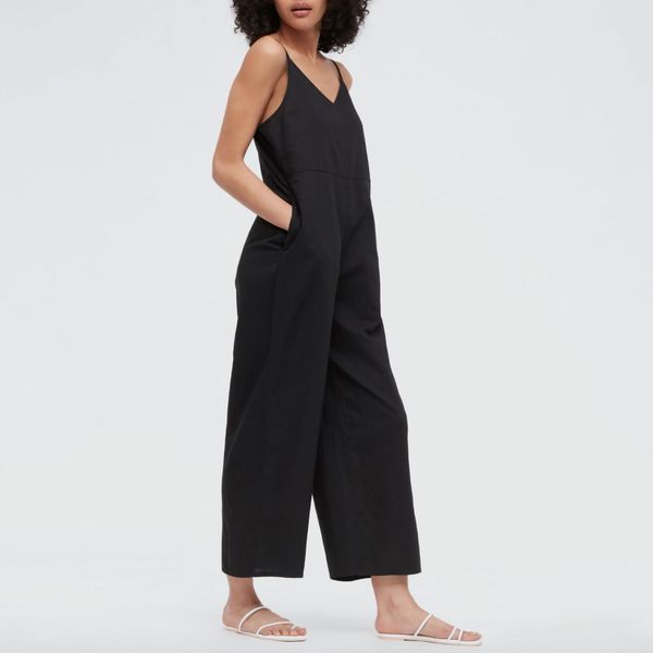 Uniqlo Linen-Blend Camisole Jumpsuit