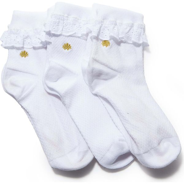Set of 3 Cindy Ruffle Socks
