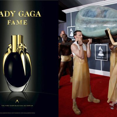 Gaga discount perfume fame