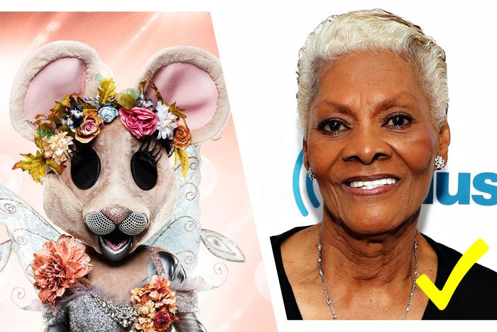 Yep, the Mouse is Dionne Warwick.