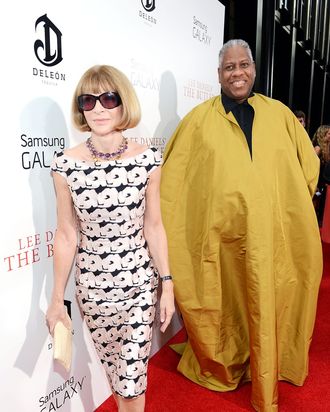 10 Of André Leon Talley's Most Iconic Fashion Moments