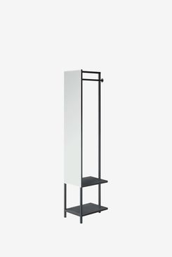 The Container Store Mirrored Valet Stand
