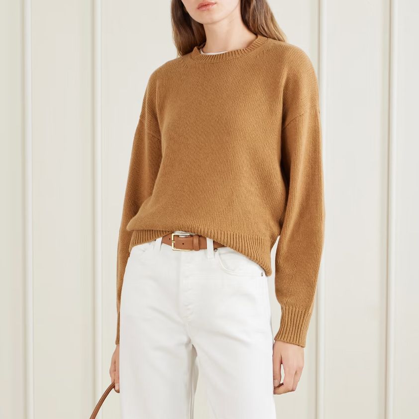Another Tomorrow Recycled-cashmere and Wool-blend Sweater