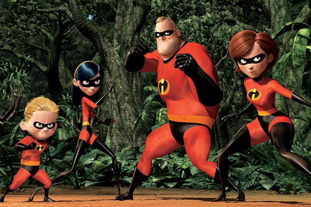 Now that Disney has acquired Marvel Studios, there's been some speculation that Pixar might take on a superhero property in the future, but it's hard to imagine the studio ever surpassing the witty work it did on The Incredibles. A deconstruction and a celebration of the superhero genre, it more than holds its own against a live-action comic-book movie like The Avengers (and it even uses Samuel L. Jackson better).