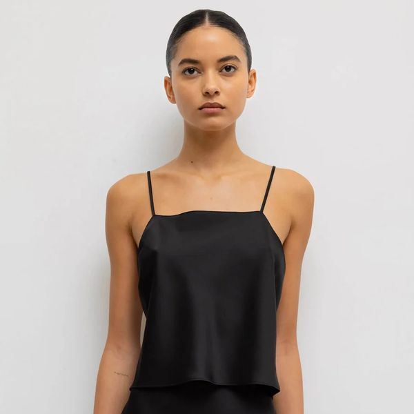 Leset Barb Backless Cami