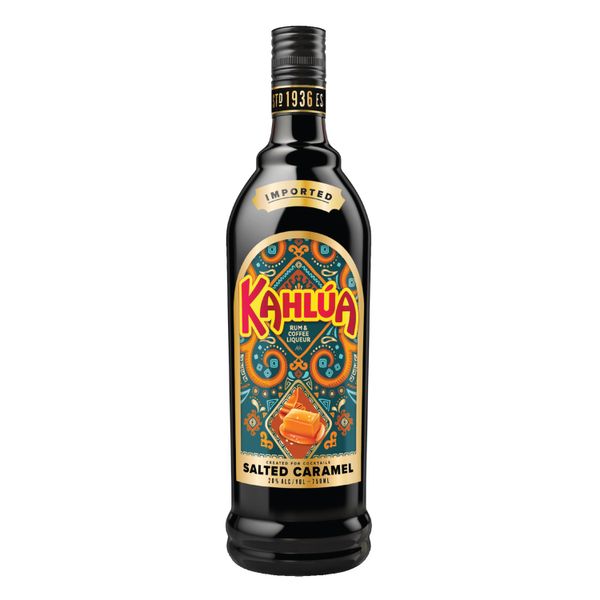 Kahlua Salted Caramel Coffee Liqueur 750mL, 40 Proof