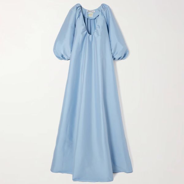 Bernadette George Gathered Taffeta Gown