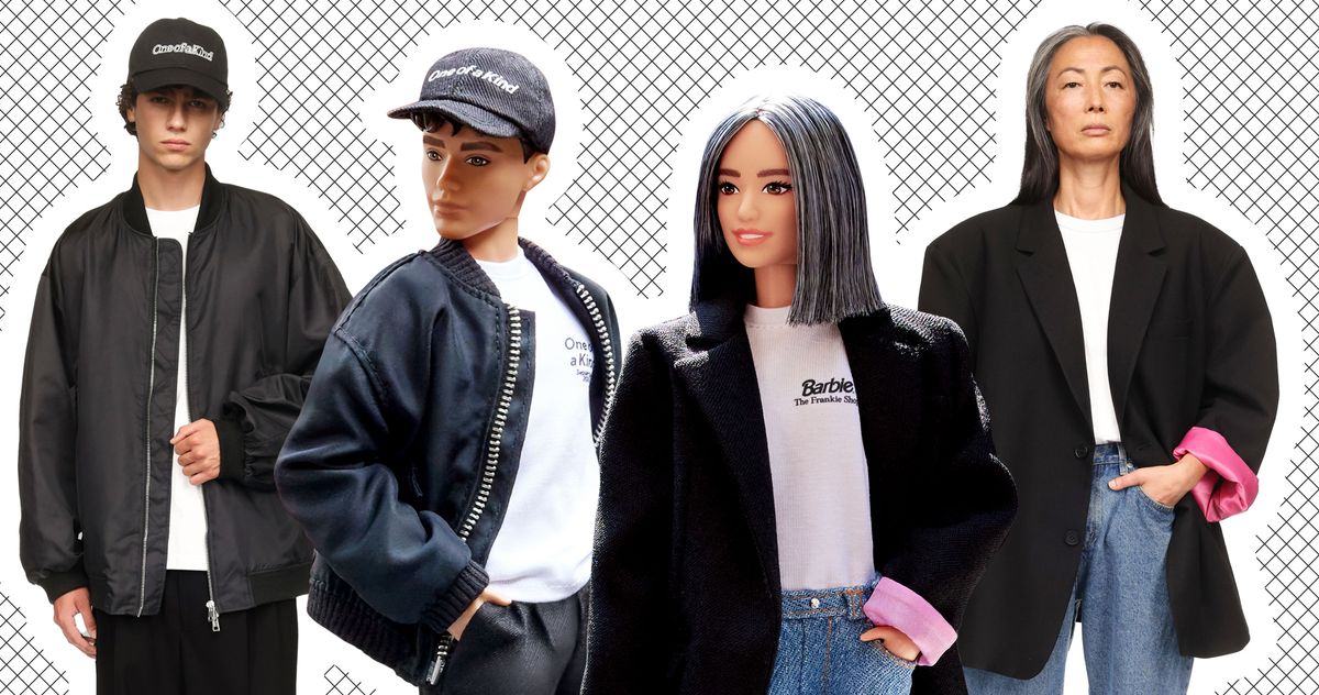 Barbie x The Frankie Shop Drop a Cool-Girl Collection display picture 2