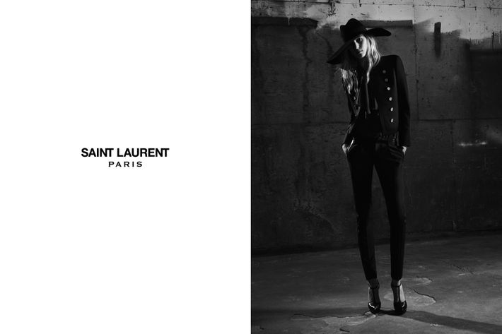 See Saint Laurent’s Spring Ads for the Ladies