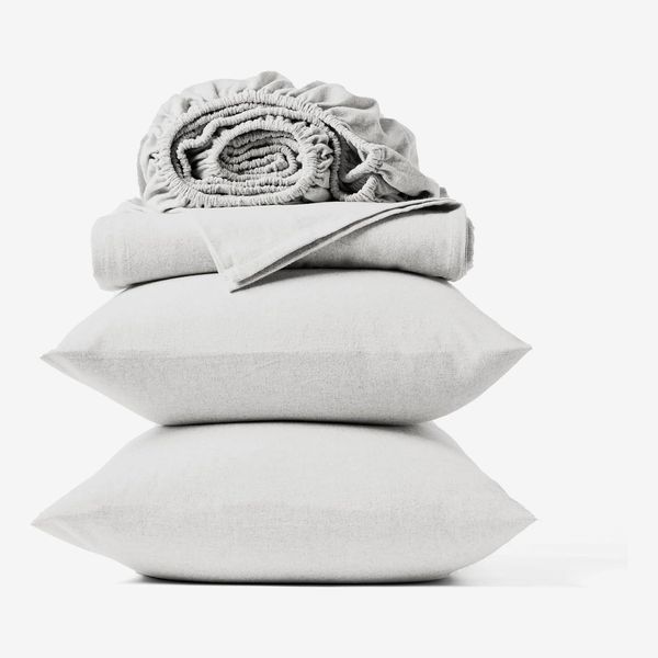 Coyuchi Organic Crinkled Percale Sheet Set - Queen