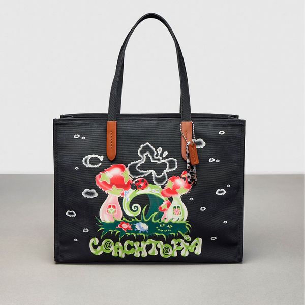 Coachtopia Tote In 100% Recycled Canvas: Let Us Take A Trip