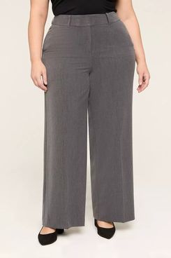 Lane Bryant Perfect Drape High-Rise Wide Leg Pant