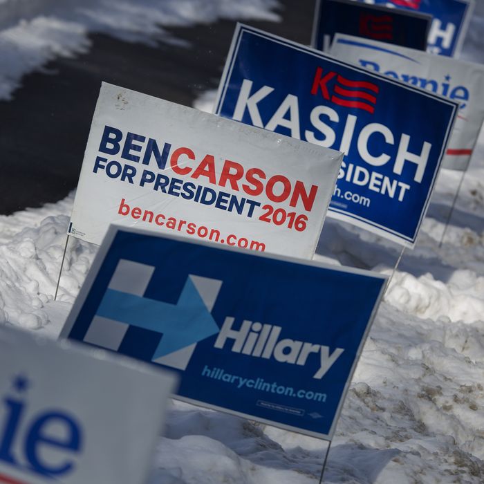New Hampshire Residents Vote In The First-In-The-Nation New Hampshire Primary