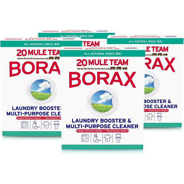 Borax All Natural Detergent Booster & Multi-Purpose Household Cleaner - 65 oz