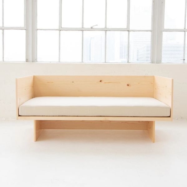 SeeByDesign Minimalist Daybed in Pine