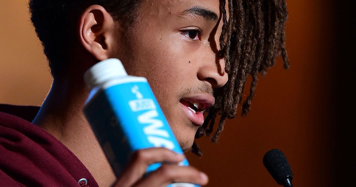 Jaden Smith Told Us To Tell You To Drink Water, Ideally His Water