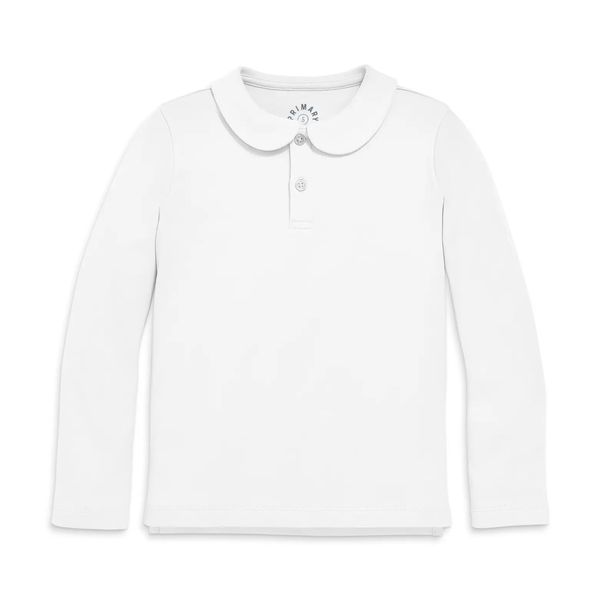 Primary Kids’ Long-Sleeve Peter Pan Polo
