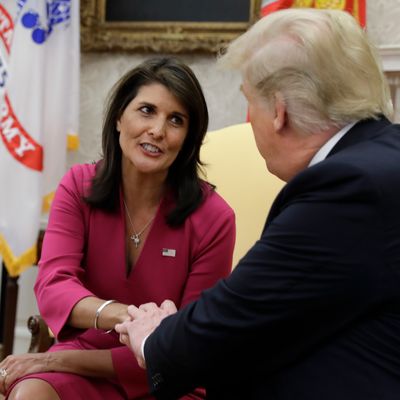 Donald Trump
Nikki Haley