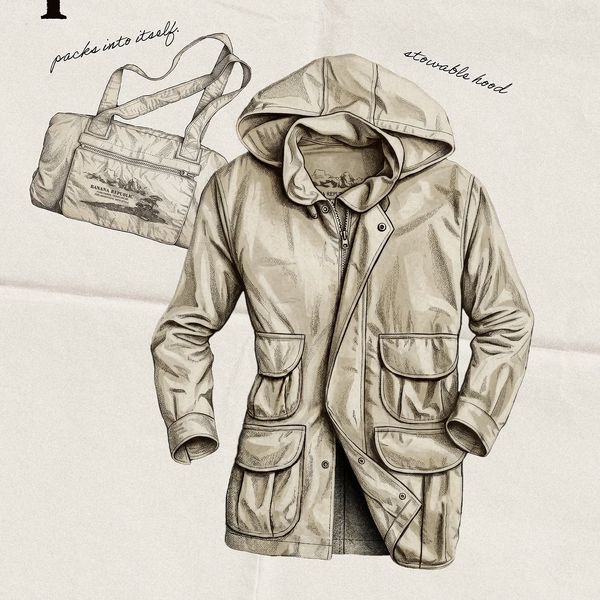 Banana Republic Archive Reissue Packable Jacket