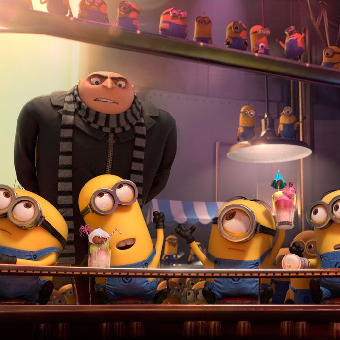 baby minions despicable me 2