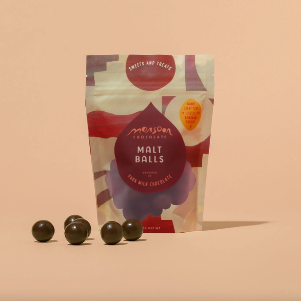 Monsoon Chocolate Malt Balls Covered in Dark Milk Chocolate