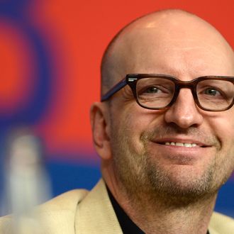 US director Steven Soderbergh addresses a press conference for the film 'Side effects' presented in the Berlinale Competition of the 63rd Berlin International Film Festival in Berlin on February 12, 2013. 