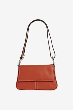 Staud Tia Convertible Leather Shoulder Bag