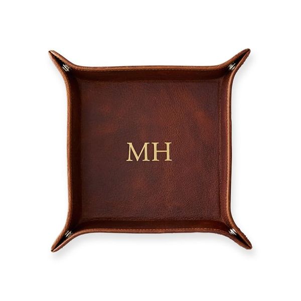 Mark & Graham Classic Leather Catchall Tray